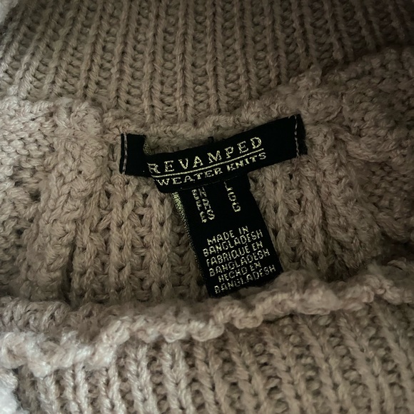 🔸 Revamped 🔸 tie sleeve knit sweater - Picture 3 of 6